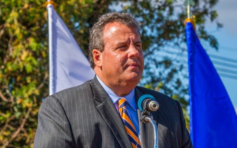 Gov. Chris Christie Reviews the Troops of the New Jersey National Guard | New Jersey Gov. Chris Christie Regrets Not Wearing a Mask to the White House