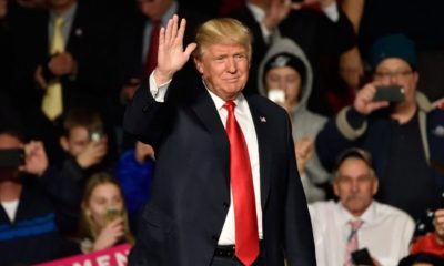 President Donald Trump Waves to the Crowd | Trump Announces That the “Remaining Number” of U.S. Troops in Afghanistan Will Be “Home by Christmas” | Featured