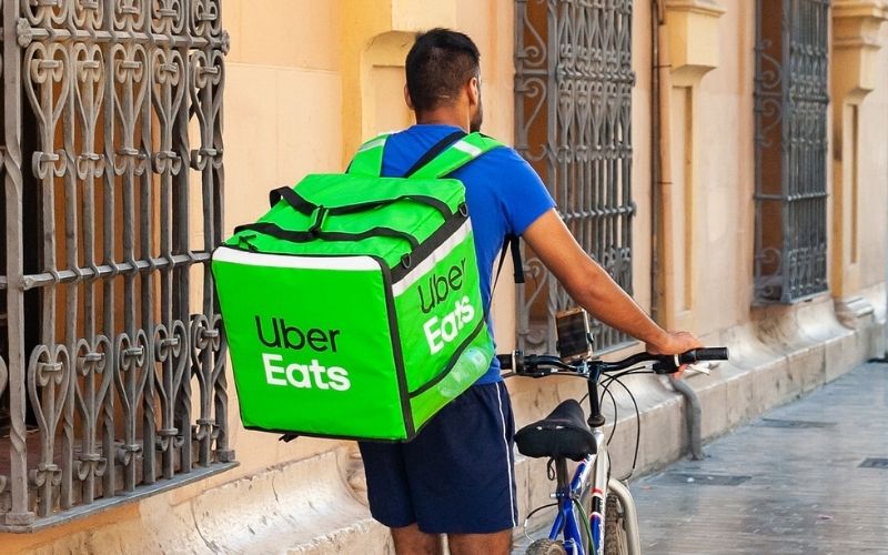 Uber Eats Delivery Courier  | Uber Eats Makes Shopping Easier with Its New Features