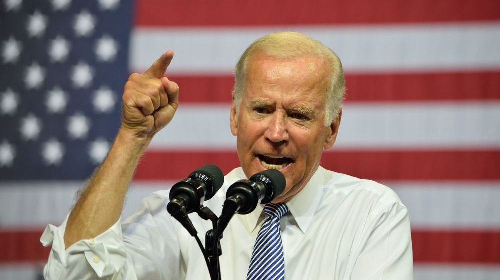 2020 Presidential Candida Joe Biden makes a Strong Gesture | Biden Calls for Unity: “There Is No Place for Hate in America” | Featured