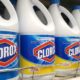 Bottles of Clorox Bleach on Store Shelves | Clorox Sales Spike Following Increased Demand for Cleaning Products | Featured