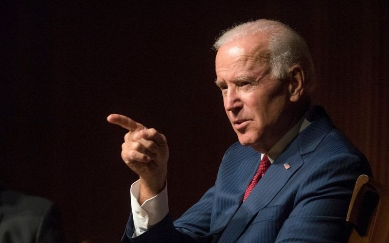 Democrats Presidential Nominee Joe Biden Pointing his Hand | Biden Wants A National Mask Mandate
