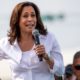 Kamala Harris greets supporters at the Iowa State Fair political soapbox in Des Moines Iowa-Harris Now Supports Small Business-ss-featured