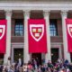 Students of Harvard University gather for their graduation ceremonies on Commencement Day-Ban Trump Officials from Harvard-ss-featured