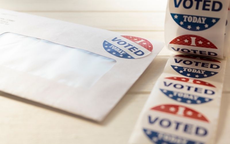 Vote by Mail Ballot Envelop | Mail-In Ballots Are Still Coming In