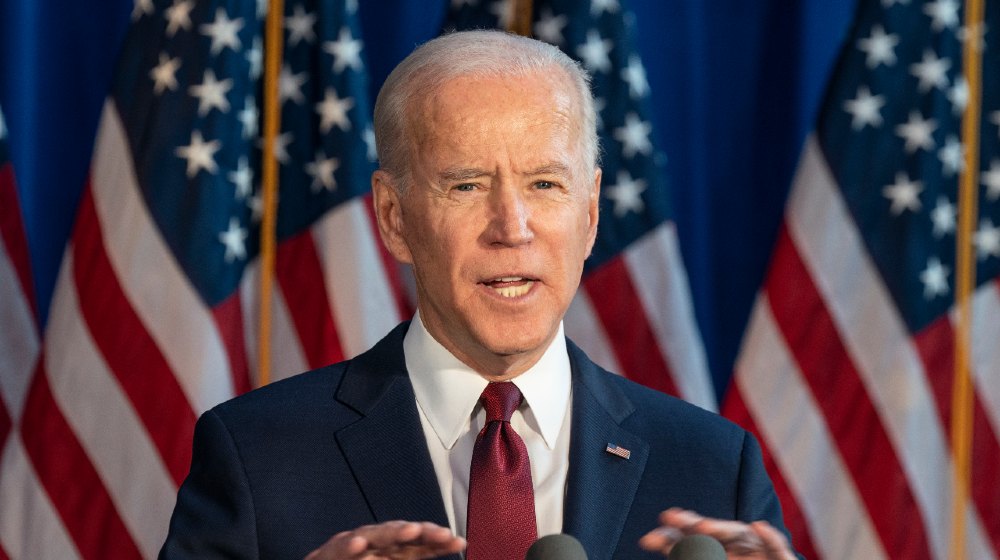 Former Vice President & Democratic hopeful Joe Biden made foreign policy statement at Current on Pier 59-Biden Slams Trump-ss-featured