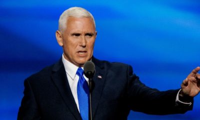 Republican Governor and now VIce-Presidential candidate Michael Mike Pence addresses the Republican National Convention-GOP Members Sue VP-ss-featured