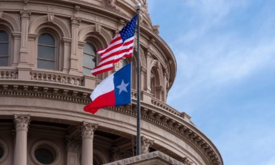 USA and Texas flags on Texas State Capitol - Austin, Texas-17 states-ss-featured