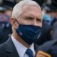 Vice President Mike Pence wearing a face mask-Pence Receives COVID-19 Vaccine In Televised Event-ss-featured