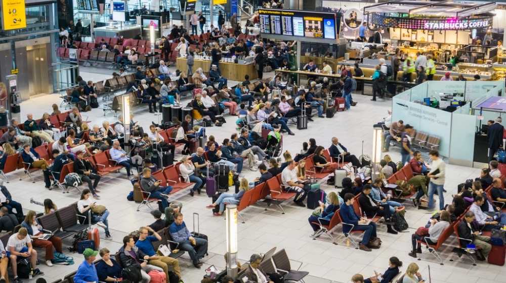 Waiting area at Heathrow airport before the pandemic-New Coronavirus Strain in the U.K. Here's What We Know About It-ss-Featured