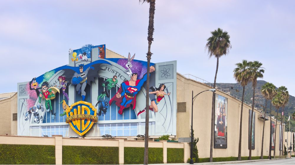 Warner Bros Movie Studio on May 22 2011 located in Burbank CA an area near Los Angeles. The iconic studio remains an important tourist attraction-Warner Bros 2021 Movies-ss-featured