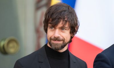CEO of Twitter Jack Dorsey at Elysee Palace for an interview with the french President-Trump Ban-ss-featured