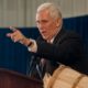 Governor Mike Pence the Republican Vice Presidential candiate addresses a rally of about 400 supporters-Pence Said No-ss-featured