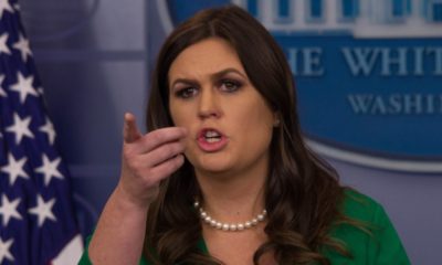 Sarah Huckabee Sanders takes questions from reporters at the White House-SS-Sarah Huckabee Sanders