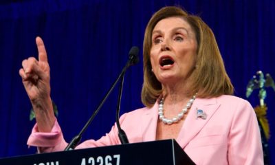 Speaker of the House, Nancy Pelosi, speaking at the Democratic National Convention Summer Meeting in San Francisco-House Speaker Nancy Pelosi-ss-featured