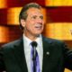 Democratic Governor of New York Andrew Cuomo addresses the Democratic National Nominating Convention-Cuomo Sexually Harassed-ss-featured