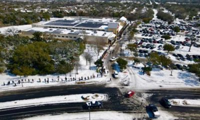 Snow-covered streets in Austin-Board Members of the Texas State Power Grid Resign after Million's left without Power-ss-Featured