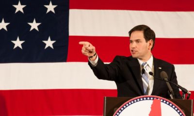 U.S. Senator Marco Rubio, Republican of Florida, speaks in Nashua-Hypocritical Travel Ban-ss-featured