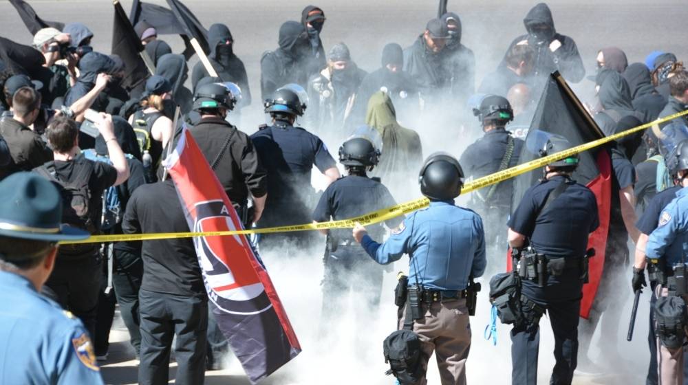 Antifa militant group in Denver-Intelligence Report Warns Racist Extremists Pose the Deadliest Terrorist Threat to US -ss-Featured