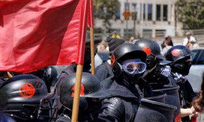 Antifa rioters in Portland-Weapons Confiscated From Antifa Militants in Portland-ss-Featured
