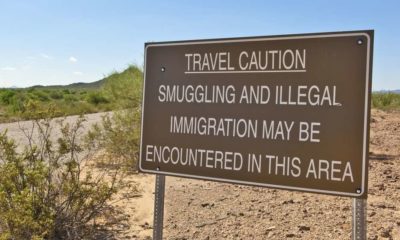 Warning sign against smuggling and illegal immigration in Arizona-Arizona AG Will Defend Trump Rule to Deny Immigration to the Masses-ss-Featured