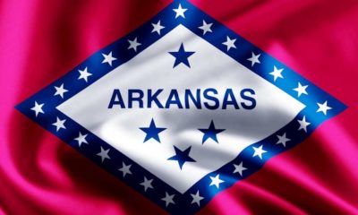 Arkansas flag illustration-Arkansas Says No Govenor to Sign Bill to Void Gun Restrictions-ss-Featured