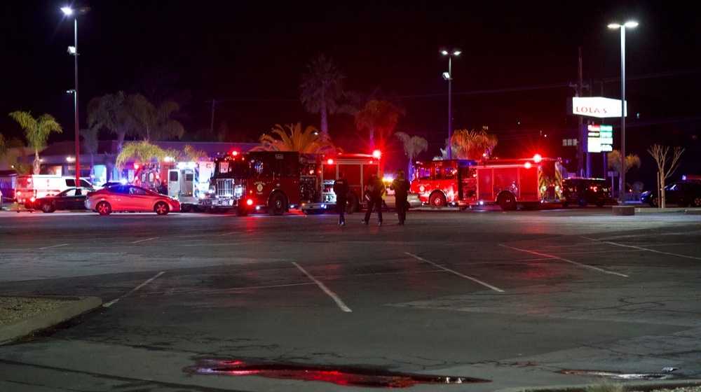 Authorities and emergency vehicles at the site of a California shooting-Orange, California Shooting 4 Dead Including 1 Boy-ss-featured