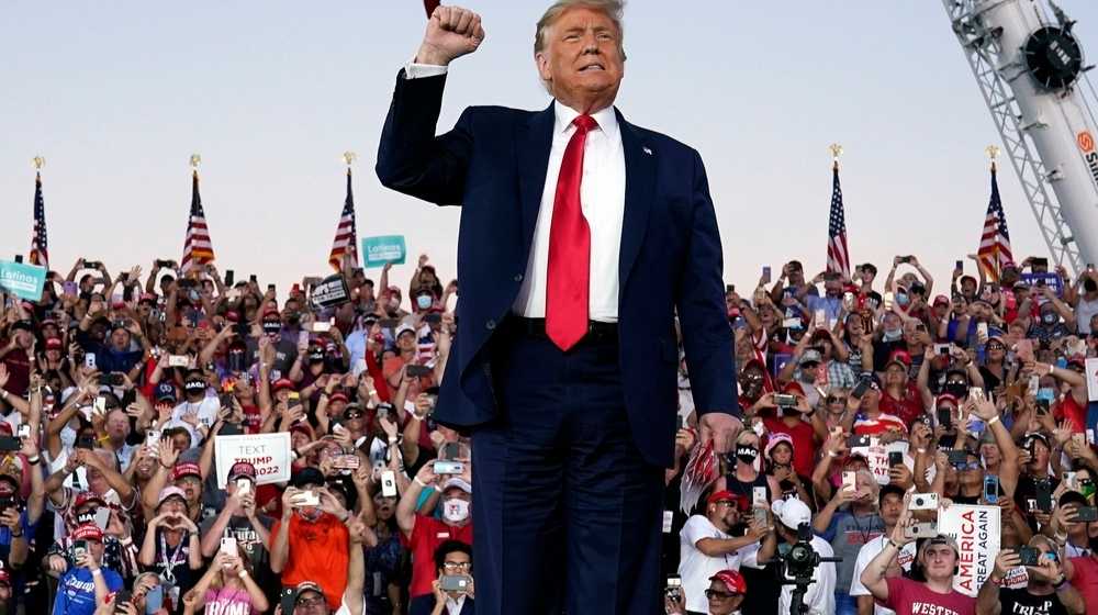 Former President Donald Trump-Trump Cosigns Florida Govenor DeSantis 'Would be Considered' as 2024 Running Mate -ss-Featured