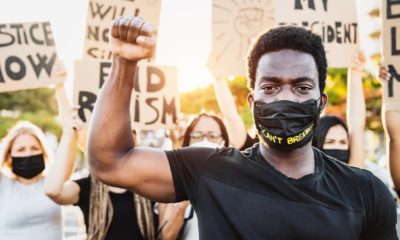 Black lives matter activist movement protesting against racism and fighting for equality | Black Lives Matter Declares Solidarity With Hamas | Featured