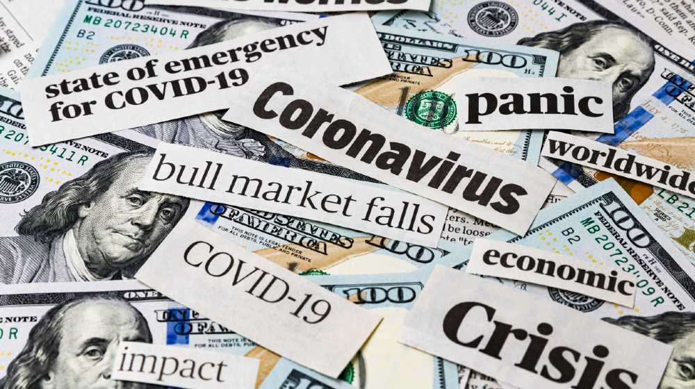 Coronavirus, Covid-19 news headlines on United States of America 100 dollar bills | 2020: An Historical Year Which We Must Learn From! | Featured
