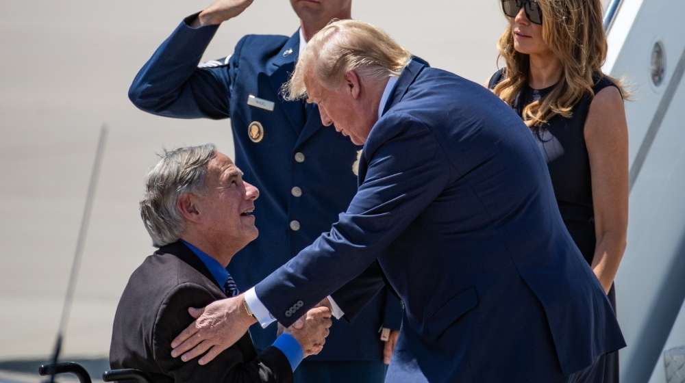 Gov. Abbott Will Visit Border with Trump as His Support Grows-ss-Featured