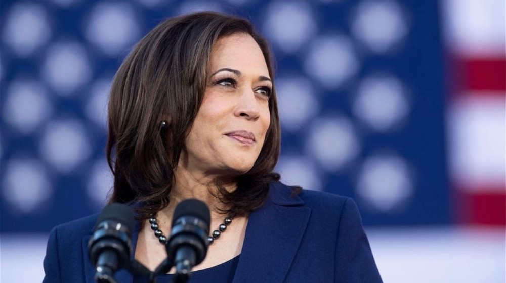 This picture shows Vice president of America Kamala Harris | Kamala Harris Launches Campaign for Voting Rights Across Nation | featured