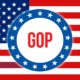 United States of America flag waving in the wind. Voting, Freedom Democracy, gop concept | GOP Outpaces Dems In Fundraising, House Chances Look Good | featured