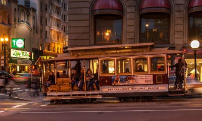Famous Cable Car near Union Square on February 24, 2008 in San Francisco, California | SF Bars to Require Patrons to Show Proof of Vaccination | featured