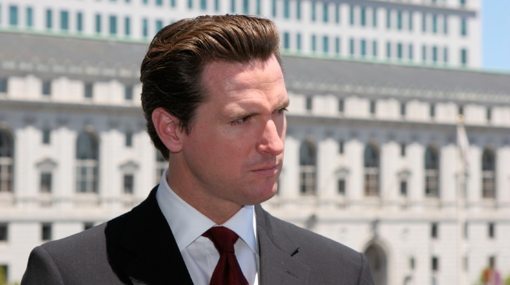 California Governor Gavin Newsom speaking on the occasion of Egypt National Day | Newsom Panics as GOP’s Larry Elder 2 pts Away From Governor | featured