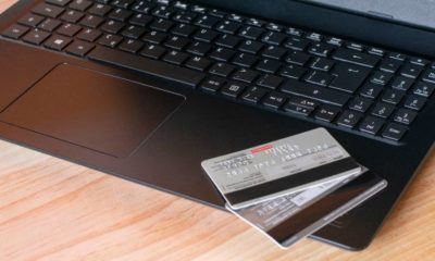 Black Keyboard and two Payment Cards | The Rise of Online Payment Gateways | featured