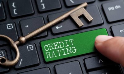 Closed up finger on keyboard with word CREDIT RATINGS | Easy Credit Repair Services to Improve Your Credit Rating | featured