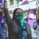 On the way to 8M, a feminist demonstration to commemorate International Women's Day, they demand the decriminalization of abortion in Puebla | Mexico Supreme Court Votes To Decriminalize Abortion | featured