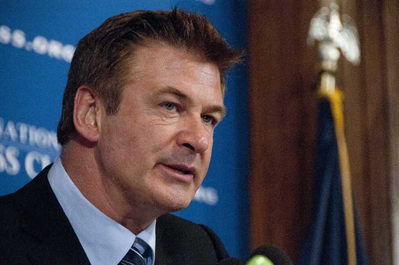 Actor and arts activist Alec Baldwin calls for more federal funding for the arts at a luncheon at the National Press Club-CNN 5 Things