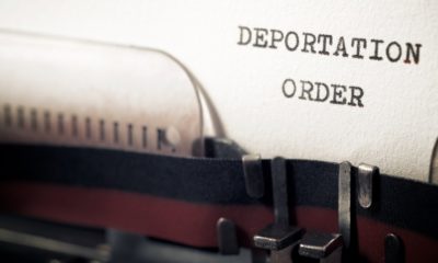 Deportation order phrase written with a typewriter | Solages: U.S. must end accelerated deportation of Haitian migrants | featured