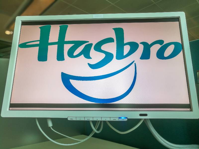 Hasbro Company Game Logo on a PC Monitor-CNN 5 Things