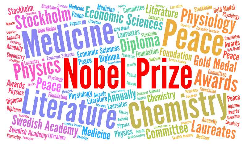Nobel prize word cloud-Peace Prize