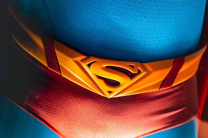 Original Superman costume worn by Brandon Routh-New Superman