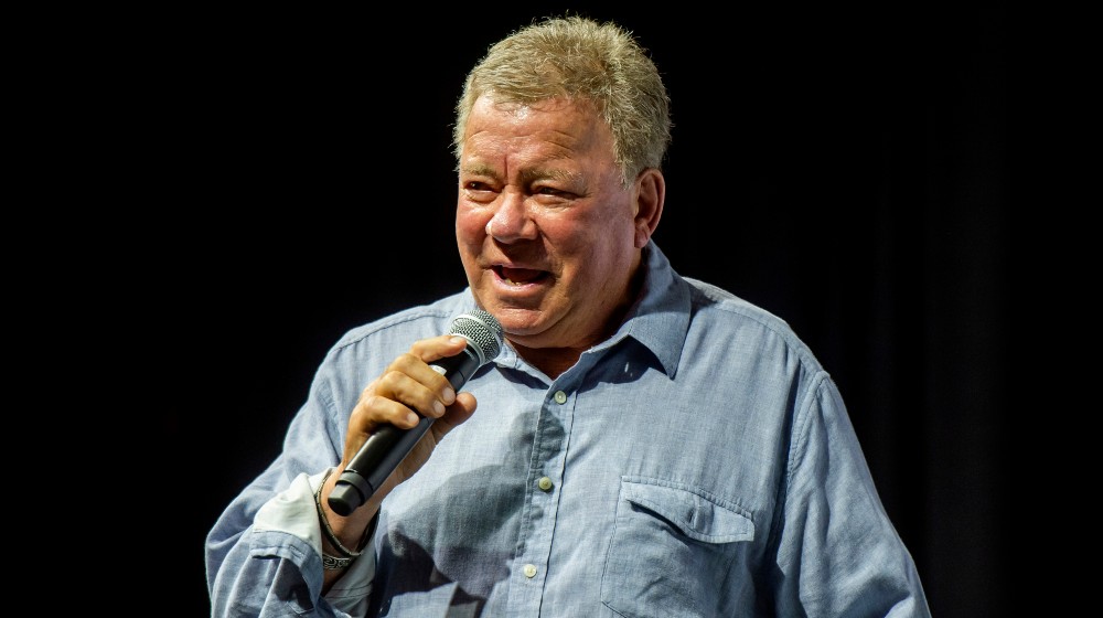 William Shatner at Galaxy Con convention | Jeff Bezos, Blue Origin Will Fly William Shatner To Space | featured