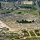 Aerial of the Pentagon, the Department of Defense headquarters in Arlington | The Pentagon Doubles Number of US Troops in Taiwan Under Biden | featured