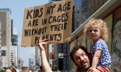 Hundreds take to the streets of downtown Philadelphia to demand the end of detention camps | Ted Cruz Slams DHS Secretary For Denying Biden Cages Exists | featured