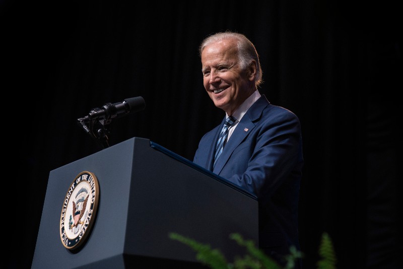 Joe Biden delivers a speech at Rice University's-Brit Hume