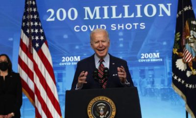 U.S. President Joe Biden delivers remarks on the COVID-19 response and the state of vaccinations | Biden Sets January 4 Deadline For Firms To Vaccinate Workers | featured
