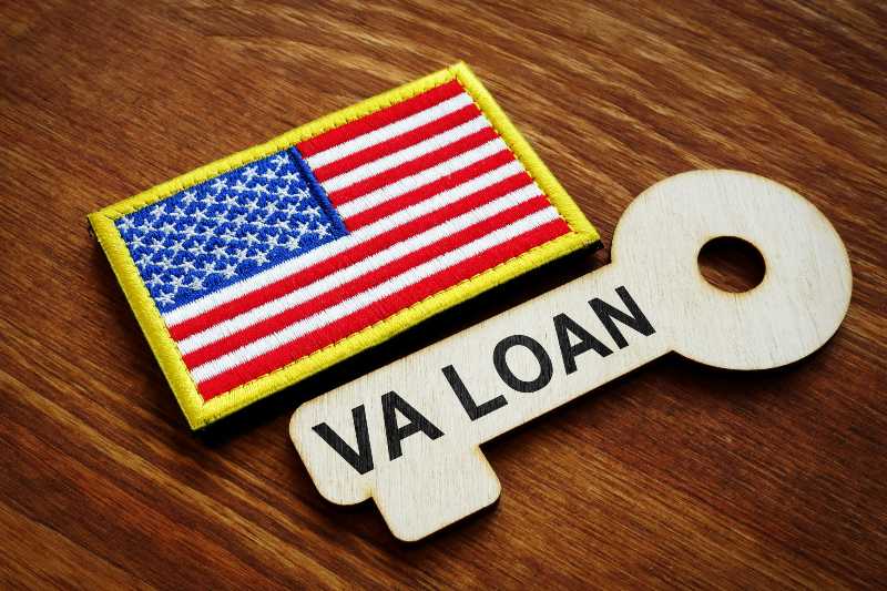 VA loan written on the wooden key-VA Loan