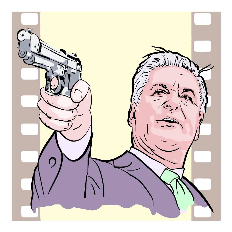 Alec Baldwin shoots a gun and makes a movie on Ranch | Prop Gun